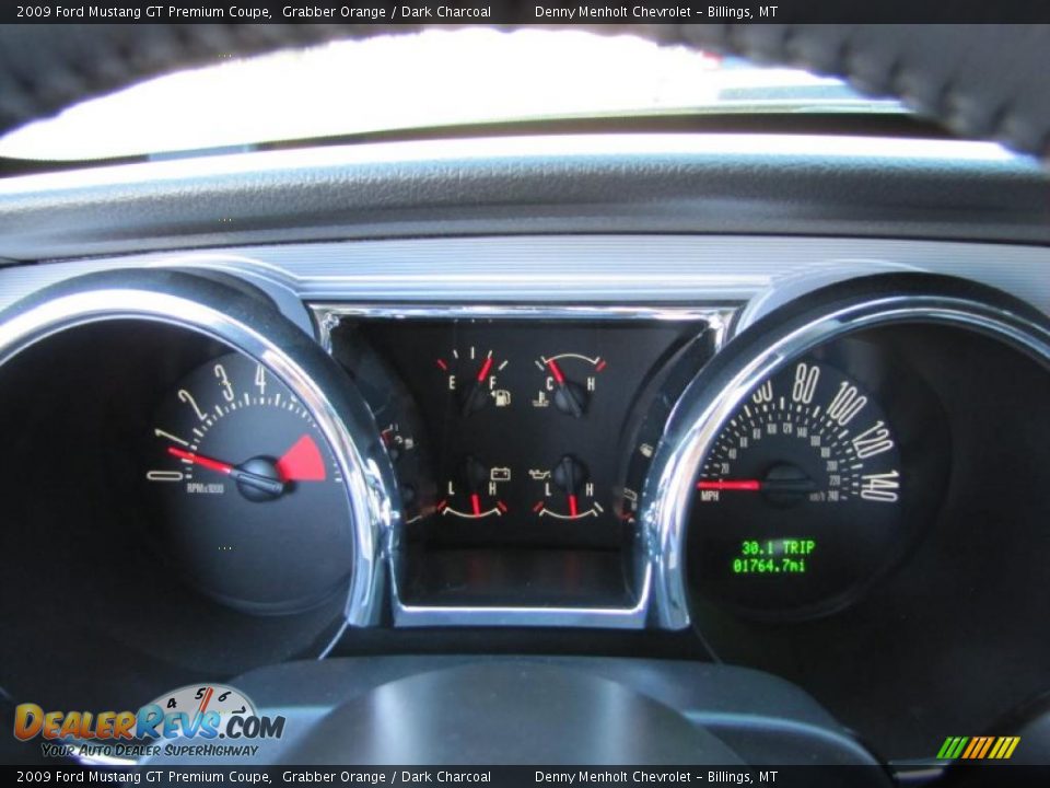 2009 Ford Mustang GT Premium Coupe Gauges Photo #8