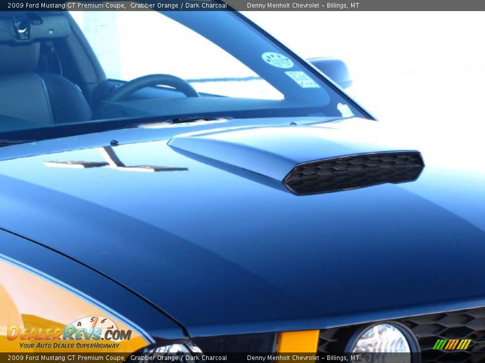 2009 Ford Mustang GT Premium Coupe Grabber Orange / Dark Charcoal Photo #19