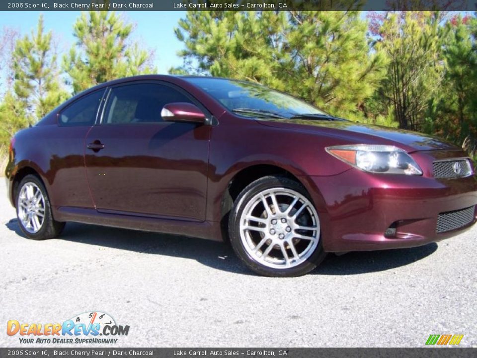 2006 Scion tC Black Cherry Pearl / Dark Charcoal Photo #1