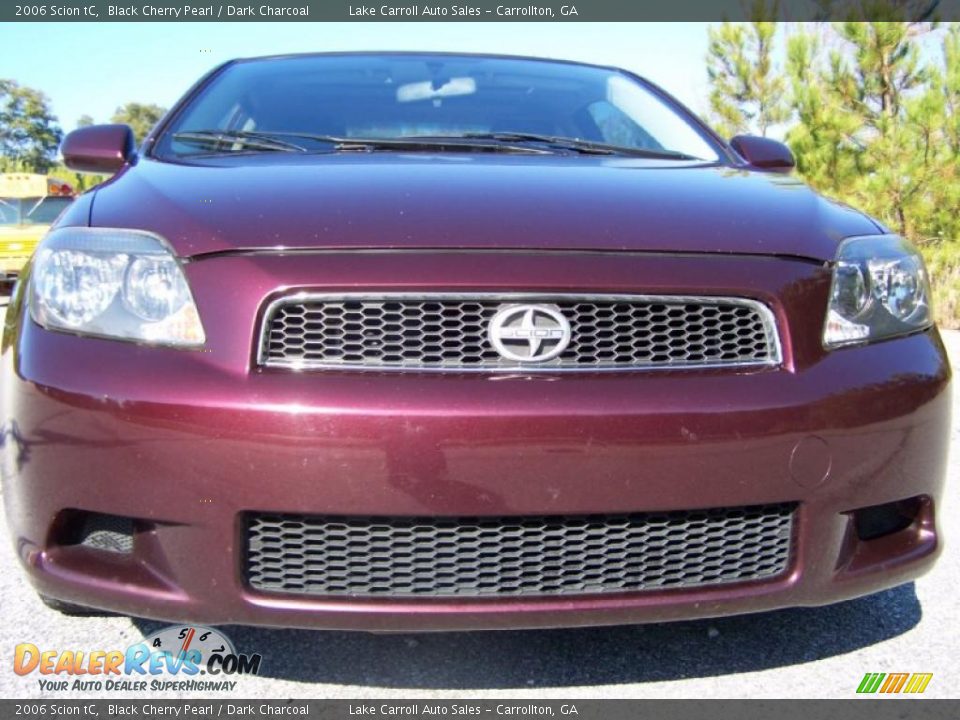 2006 Scion tC Black Cherry Pearl / Dark Charcoal Photo #17