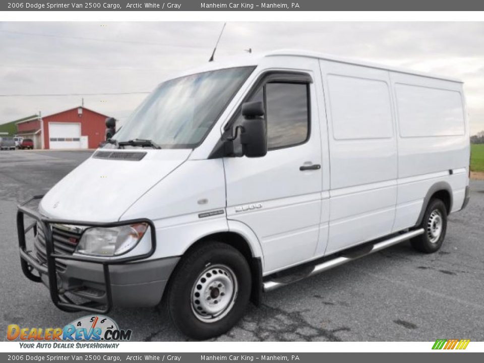 2006 Dodge Sprinter Van 2500 Cargo Arctic White / Gray Photo #2
