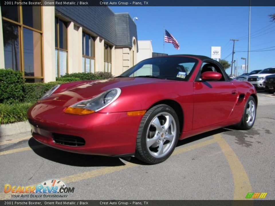 Front 3/4 View of 2001 Porsche Boxster  Photo #3