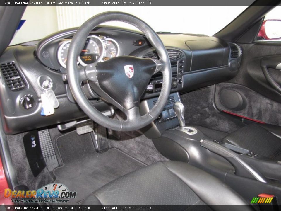 Black Interior - 2001 Porsche Boxster  Photo #10