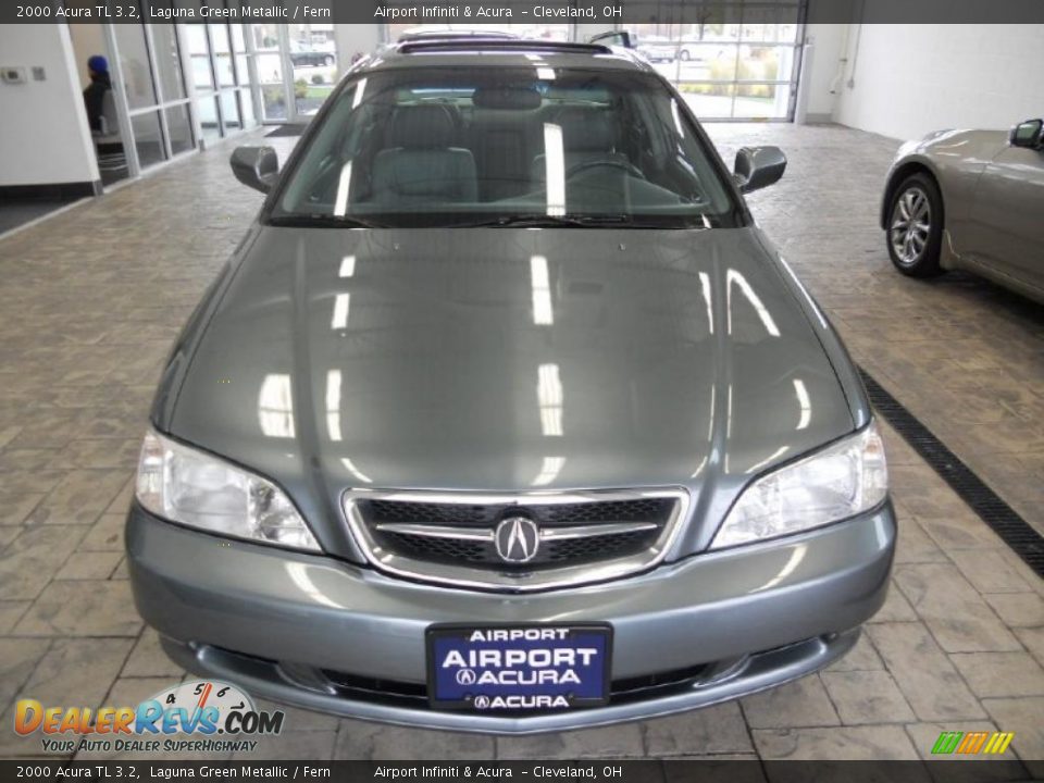 2000 Acura TL 3.2 Laguna Green Metallic / Fern Photo #2