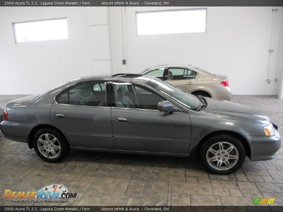 Laguna Green Metallic 2000 Acura TL 3.2 Photo #4