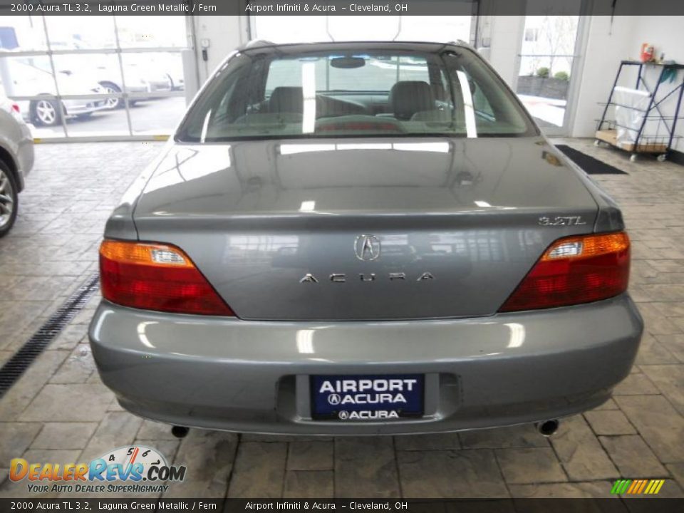 2000 Acura TL 3.2 Laguna Green Metallic / Fern Photo #5