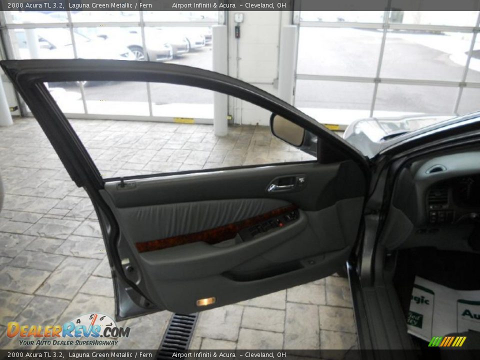 2000 Acura TL 3.2 Laguna Green Metallic / Fern Photo #13