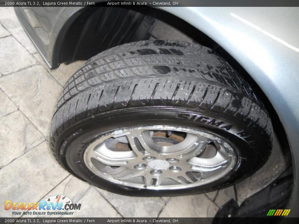 2000 Acura TL 3.2 Laguna Green Metallic / Fern Photo #15