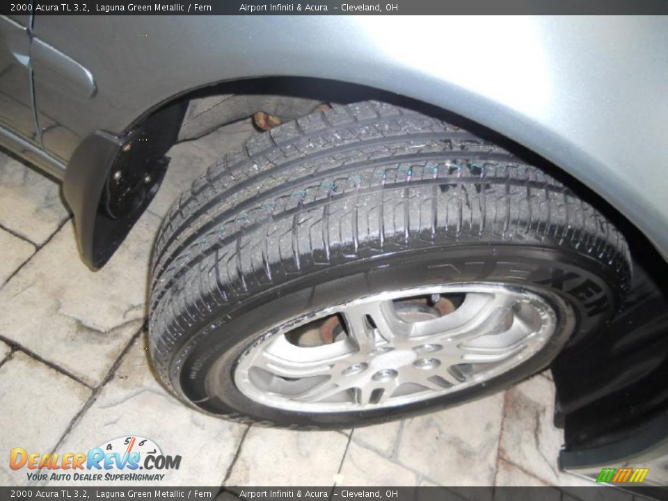 2000 Acura TL 3.2 Laguna Green Metallic / Fern Photo #18