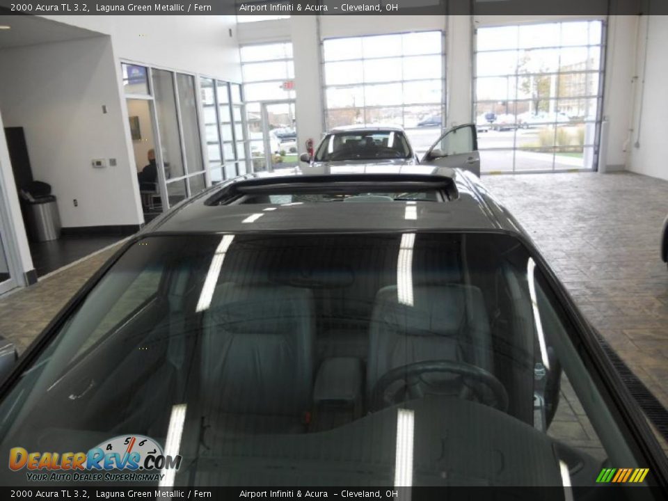 2000 Acura TL 3.2 Laguna Green Metallic / Fern Photo #19