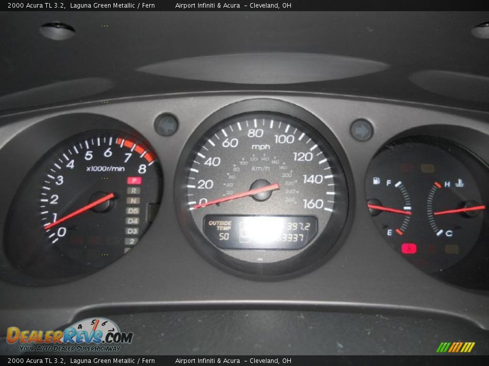 2000 Acura TL 3.2 Gauges Photo #23