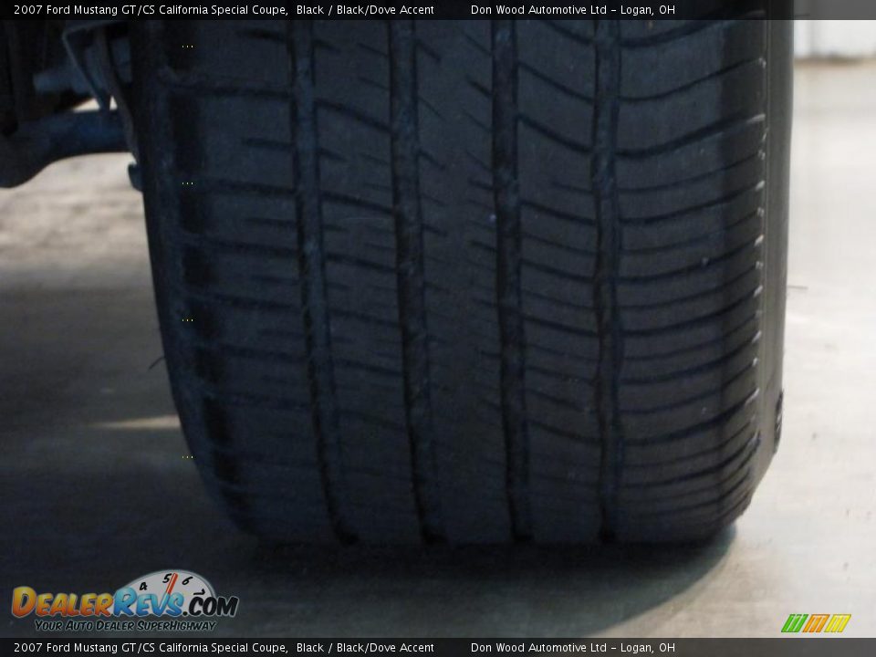 2007 Ford Mustang GT/CS California Special Coupe Black / Black/Dove Accent Photo #6