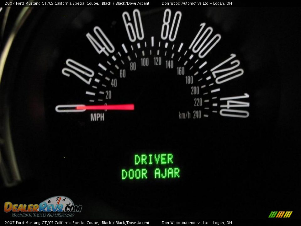 2007 Ford Mustang GT/CS California Special Coupe Black / Black/Dove Accent Photo #18