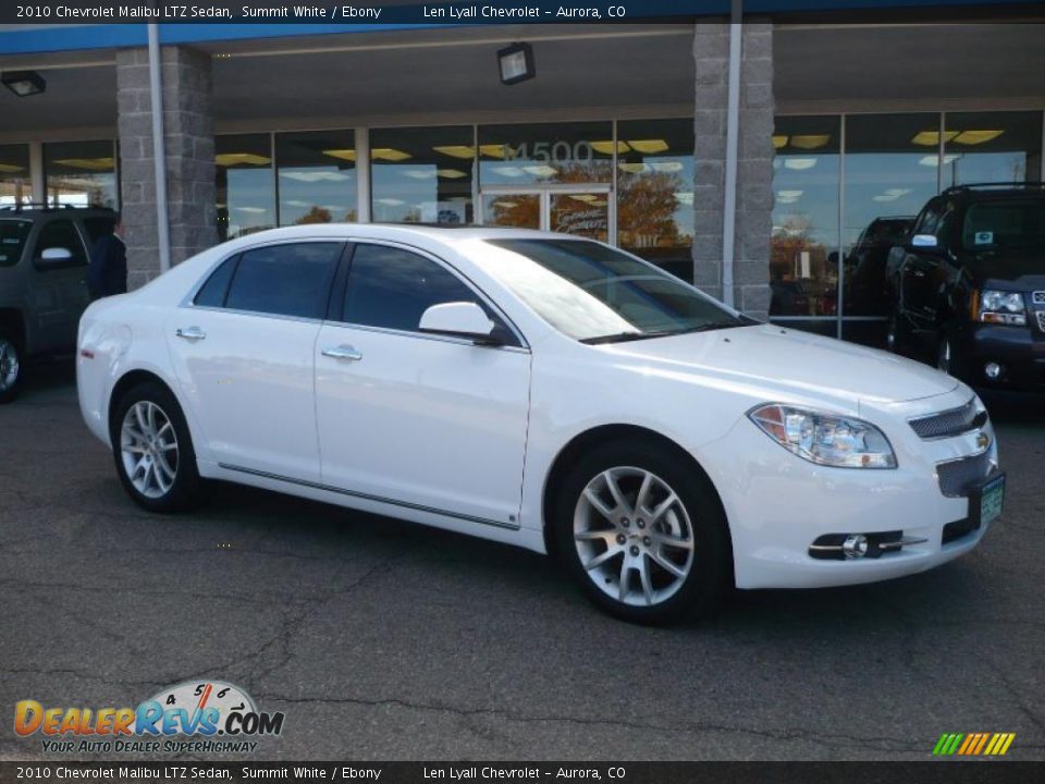 2010 Chevrolet Malibu LTZ Sedan Summit White / Ebony Photo #1