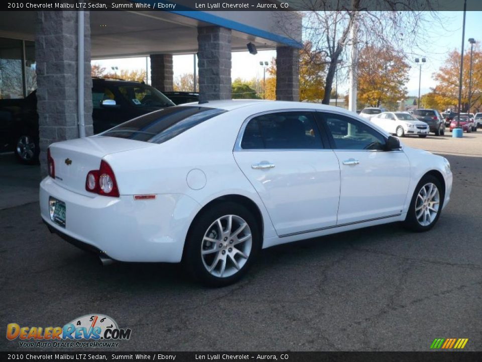 Summit White 2010 Chevrolet Malibu LTZ Sedan Photo #6