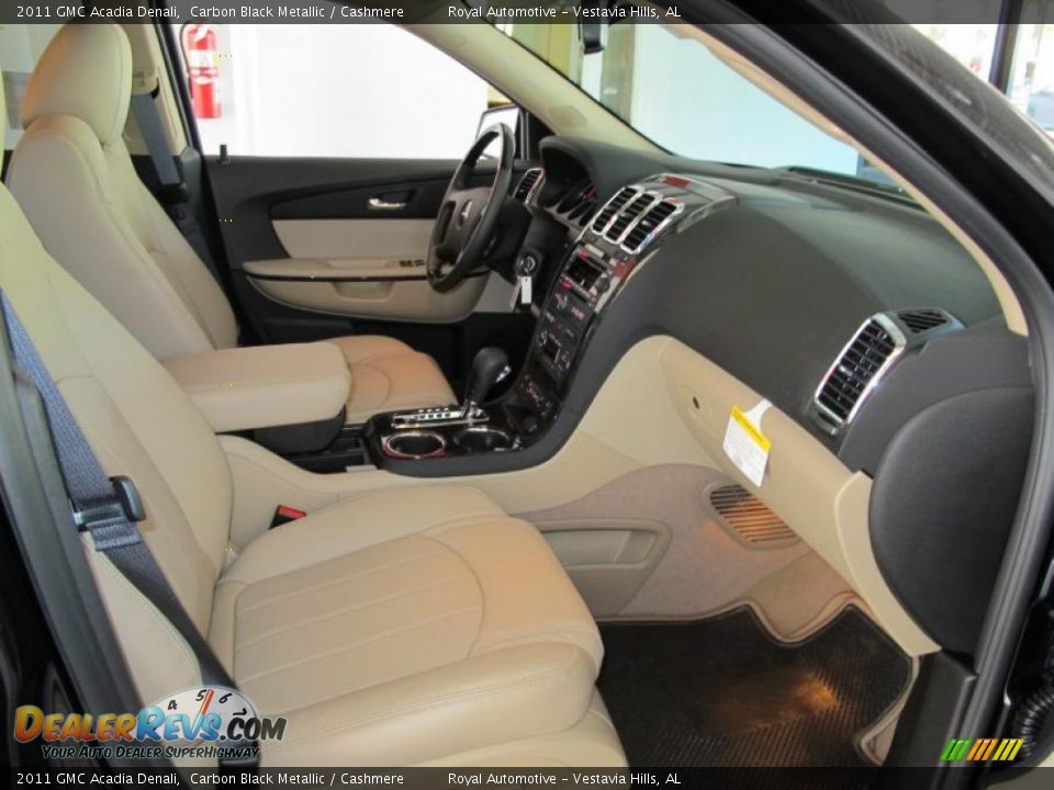 Gmc acadia denali cashmere interior #2