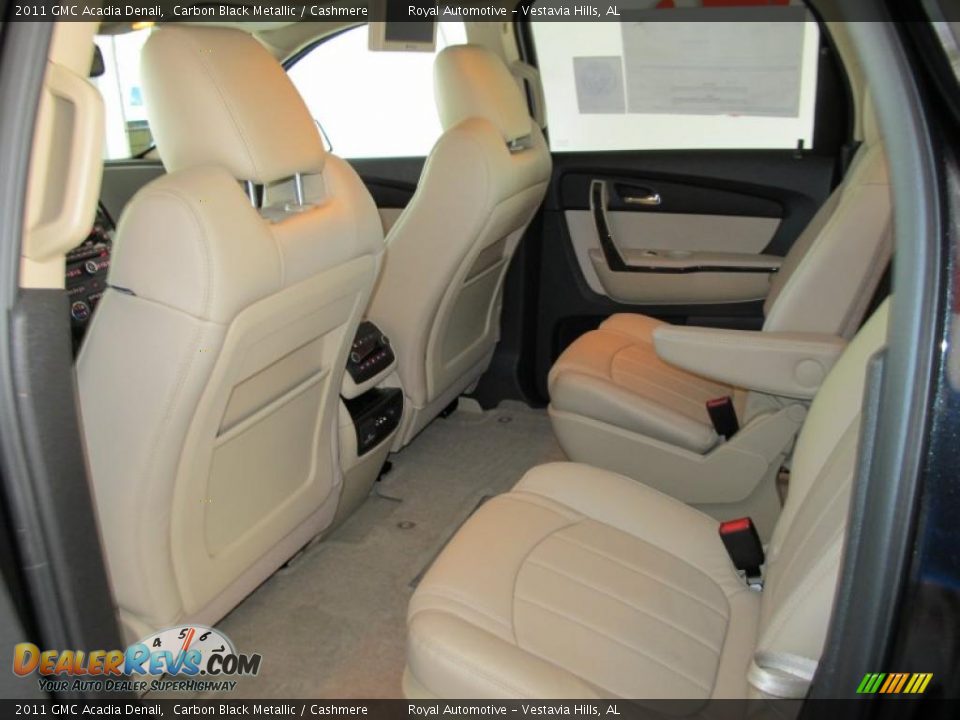 Cashmere Interior - 2011 GMC Acadia Denali Photo #12