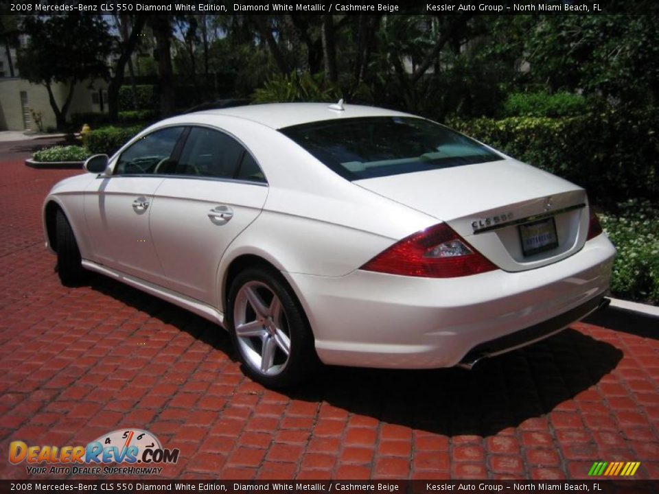 Diamond White Metallic 2008 Mercedes-Benz CLS 550 Diamond White Edition Photo #2
