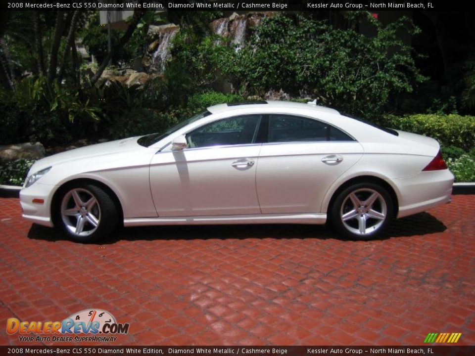 Diamond White Metallic 2008 Mercedes-Benz CLS 550 Diamond White Edition Photo #6