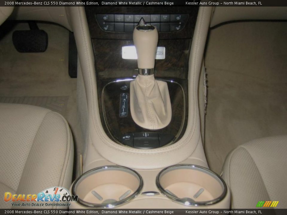 2008 Mercedes-Benz CLS 550 Diamond White Edition Shifter Photo #23