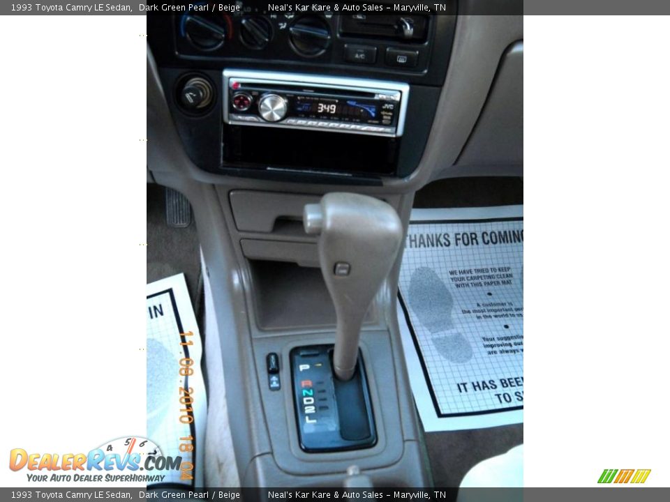 1993 Toyota Camry LE Sedan Shifter Photo #15