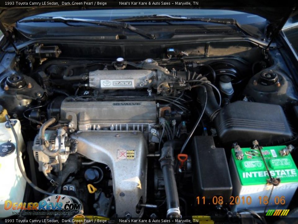 1993 Toyota Camry LE Sedan 2.2 Liter DOHC 16-Valve 4 Cylinder Engine Photo #27