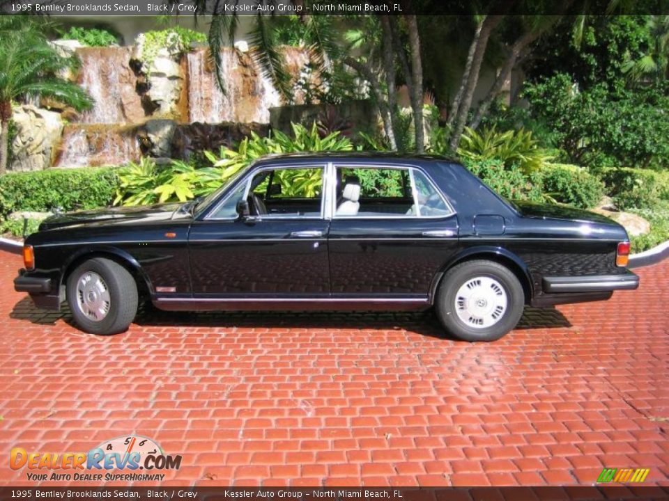 1995 Bentley Brooklands Sedan Black / Grey Photo #5
