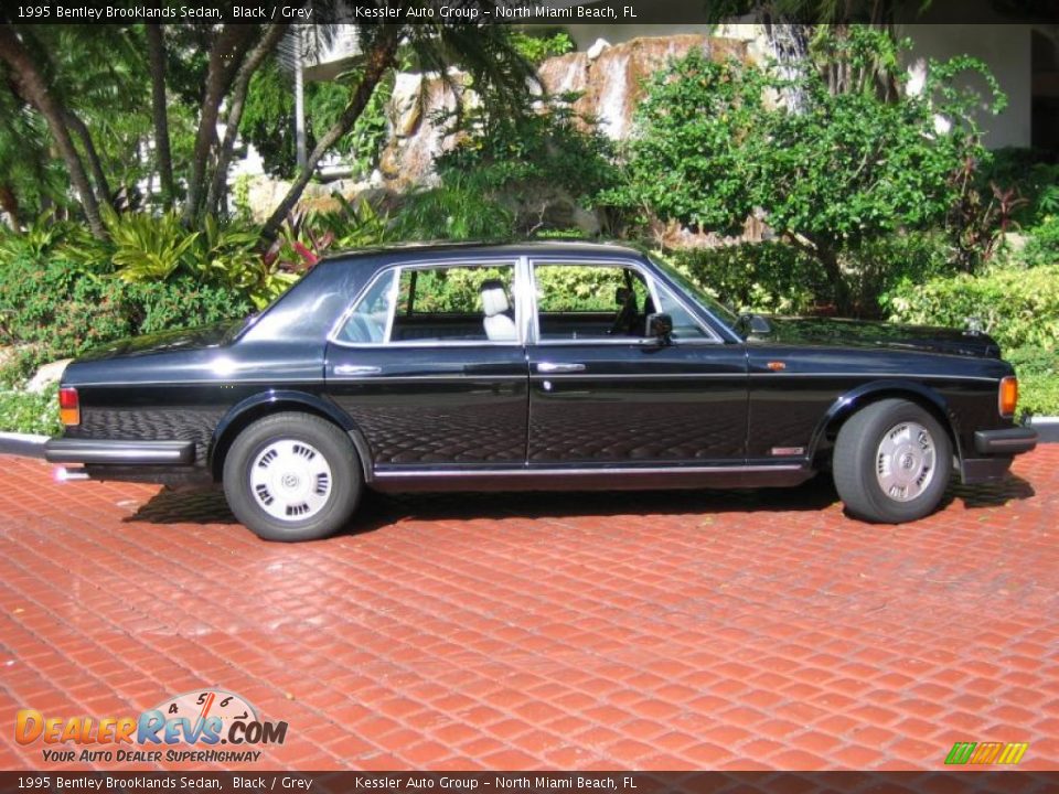 1995 Bentley Brooklands Sedan Black / Grey Photo #6
