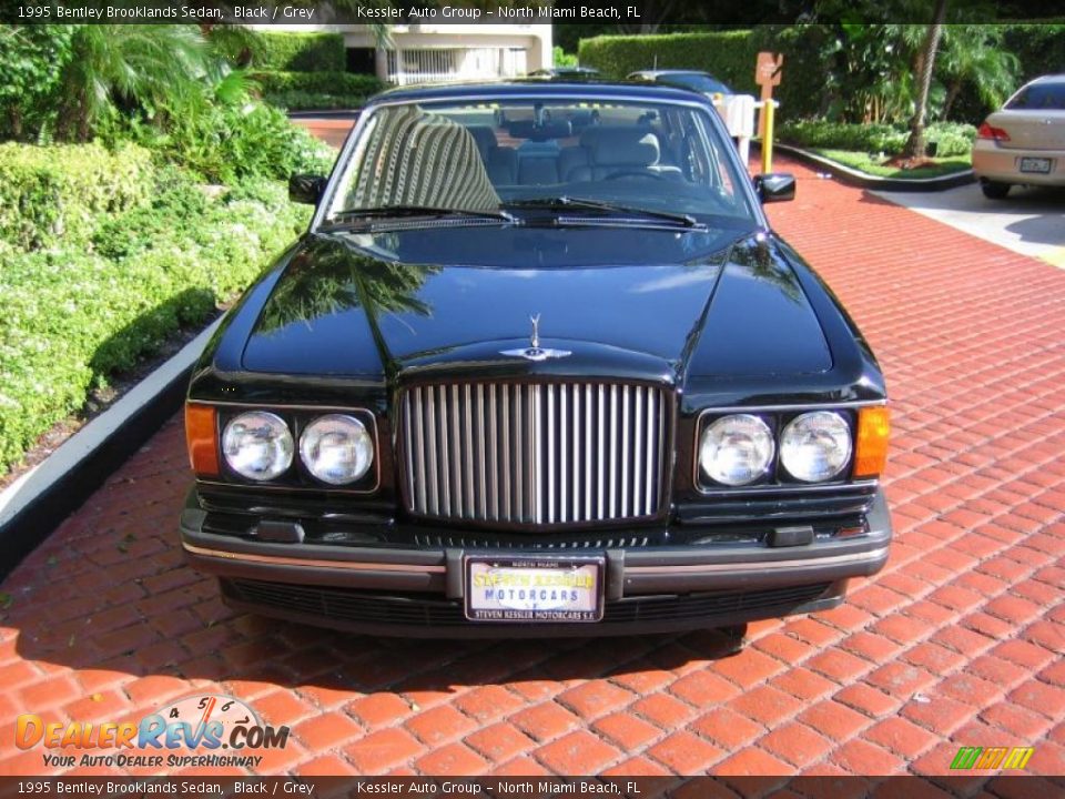 1995 Bentley Brooklands Sedan Black / Grey Photo #7