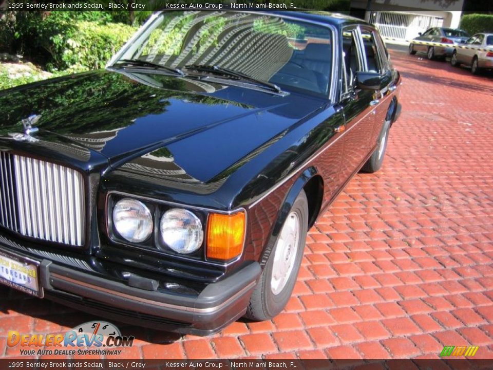1995 Bentley Brooklands Sedan Black / Grey Photo #10