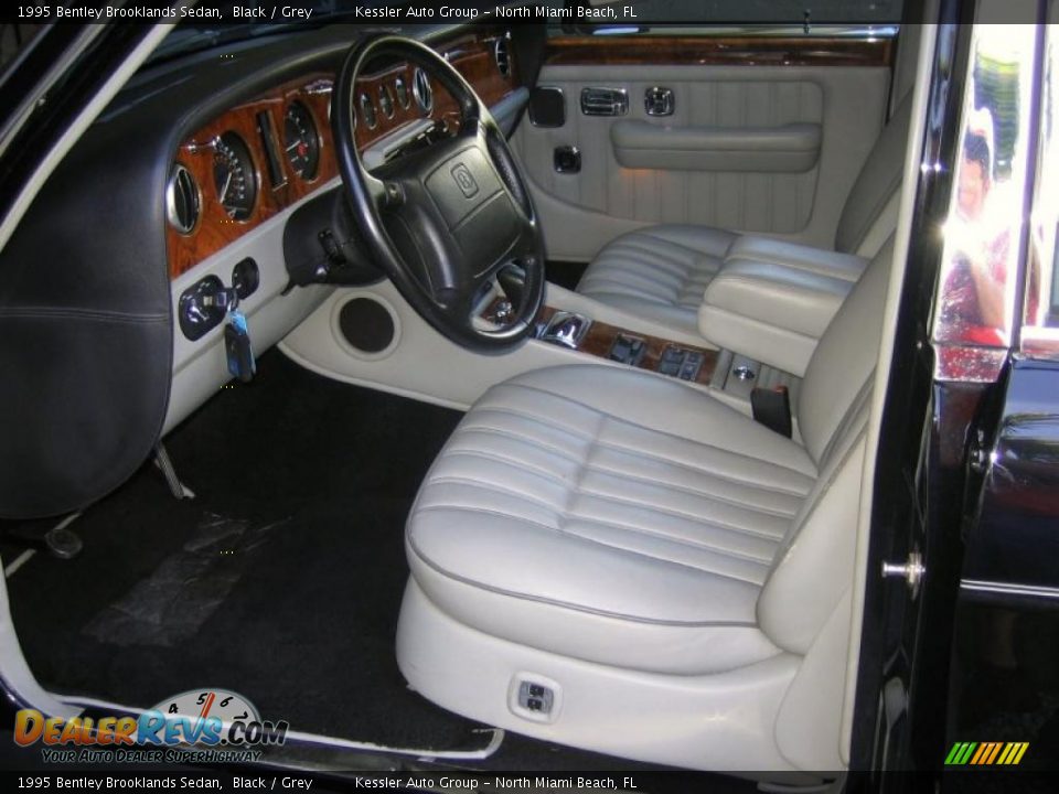 Grey Interior - 1995 Bentley Brooklands Sedan Photo #13