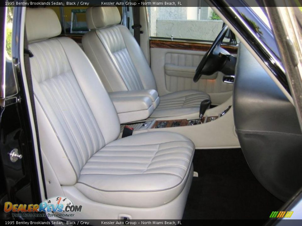 1995 Bentley Brooklands Sedan Black / Grey Photo #20