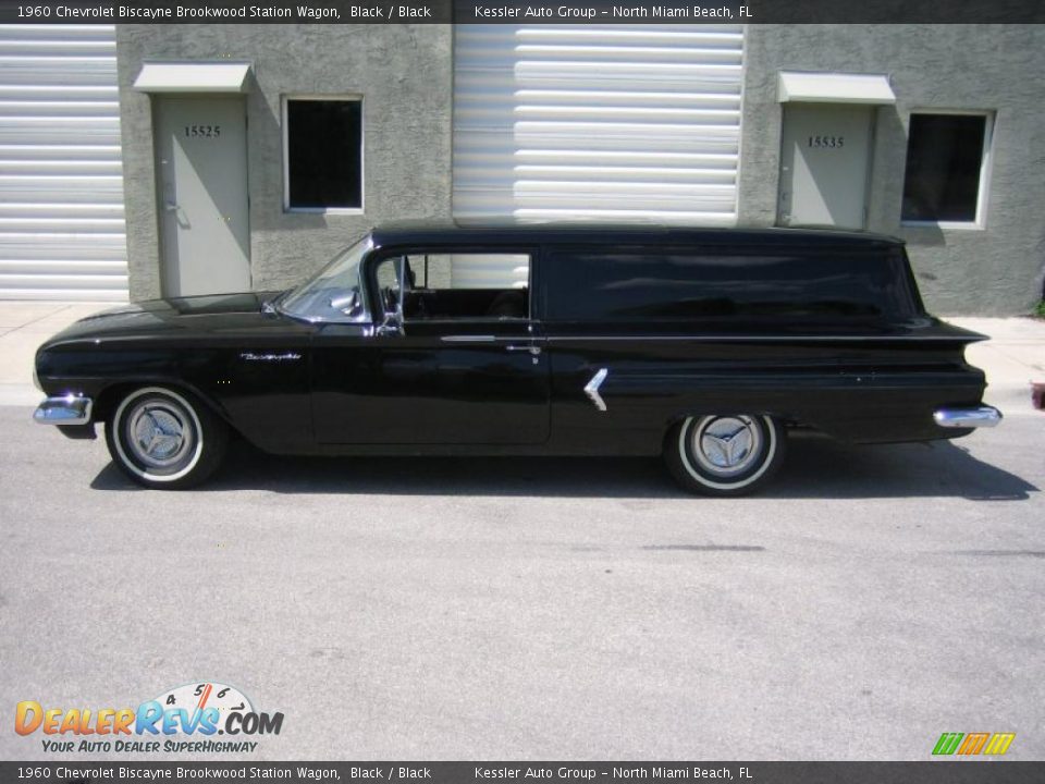 Black 1960 Chevrolet Biscayne Brookwood Station Wagon Photo #6