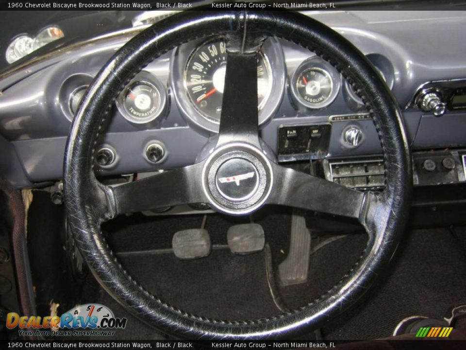 1960 Chevrolet Biscayne Brookwood Station Wagon Steering Wheel Photo #28