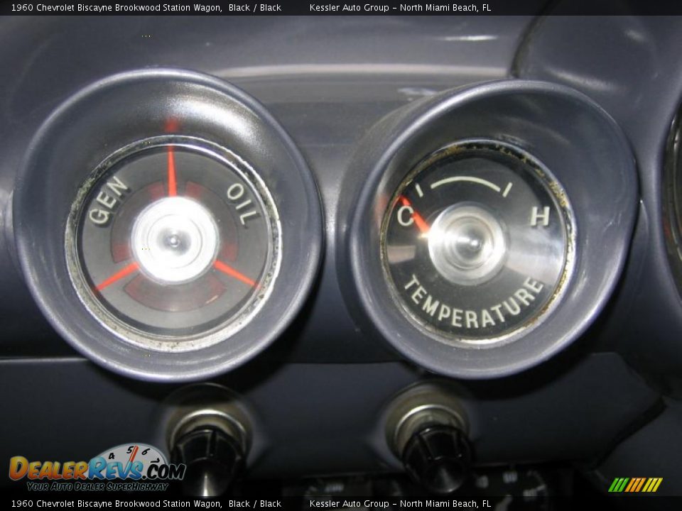 1960 Chevrolet Biscayne Brookwood Station Wagon Gauges Photo #29
