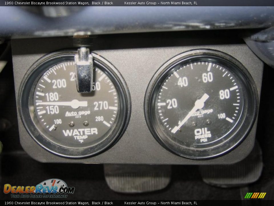 1960 Chevrolet Biscayne Brookwood Station Wagon Gauges Photo #30