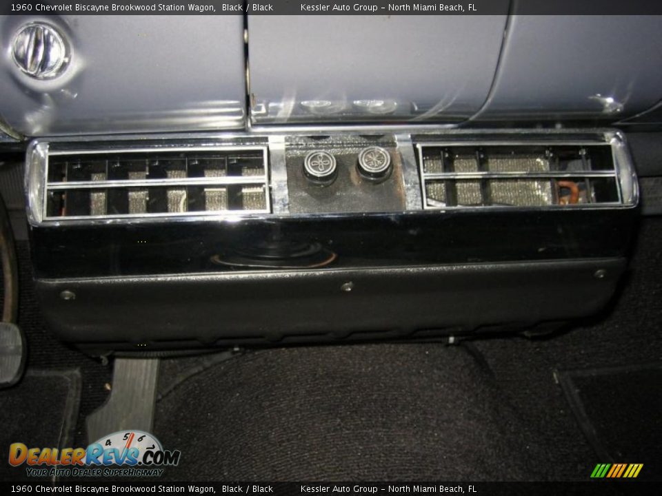 Controls of 1960 Chevrolet Biscayne Brookwood Station Wagon Photo #34