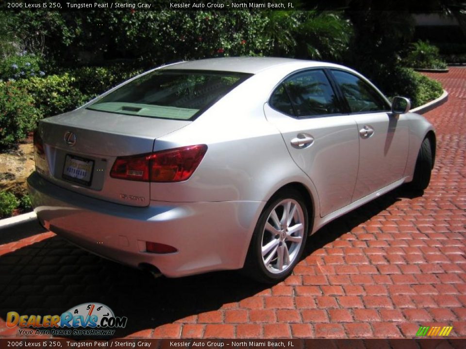 2006 Lexus IS 250 Tungsten Pearl / Sterling Gray Photo #4