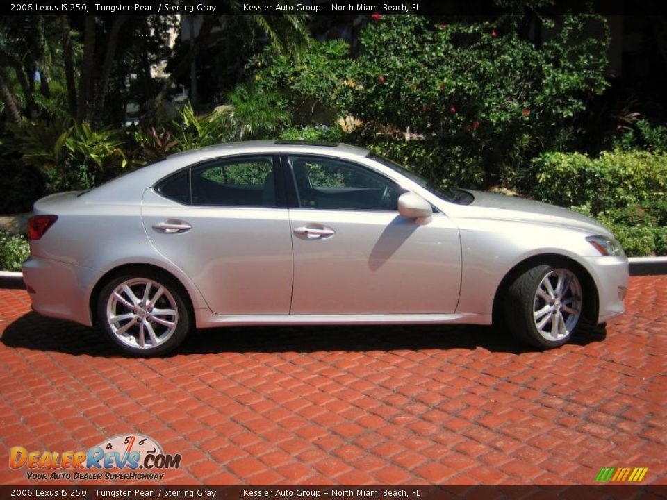 2006 Lexus IS 250 Tungsten Pearl / Sterling Gray Photo #6