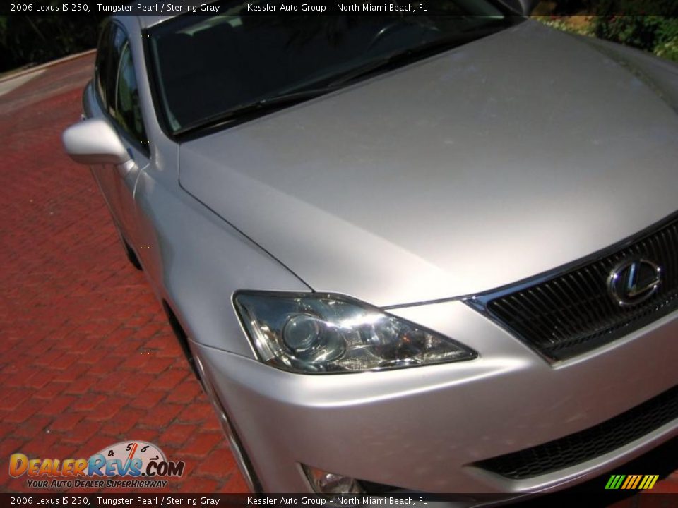 2006 Lexus IS 250 Tungsten Pearl / Sterling Gray Photo #9