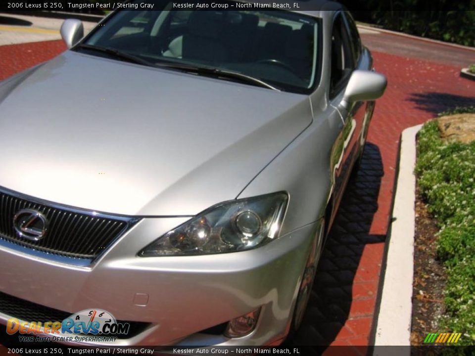 2006 Lexus IS 250 Tungsten Pearl / Sterling Gray Photo #10