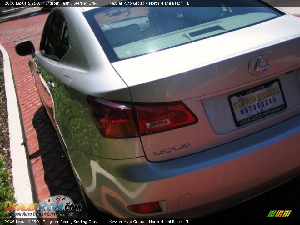2006 Lexus IS 250 Tungsten Pearl / Sterling Gray Photo #11