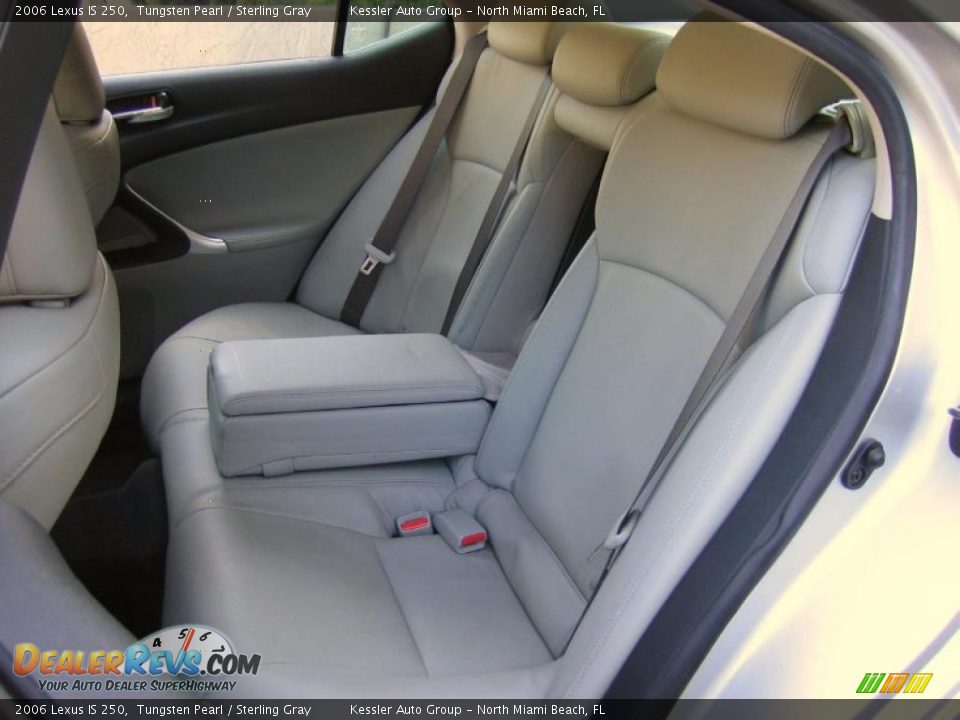 2006 Lexus IS 250 Tungsten Pearl / Sterling Gray Photo #15