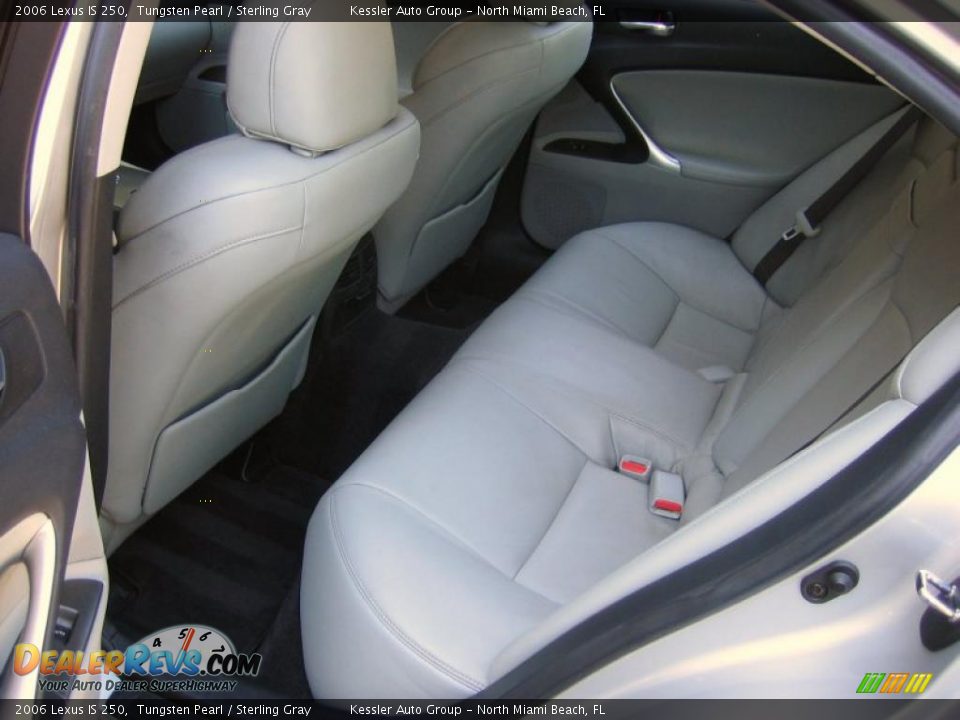 2006 Lexus IS 250 Tungsten Pearl / Sterling Gray Photo #16