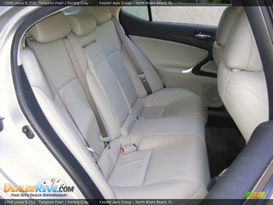 2006 Lexus IS 250 Tungsten Pearl / Sterling Gray Photo #17