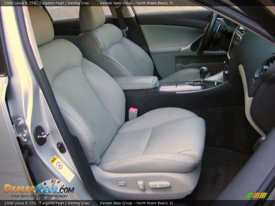 2006 Lexus IS 250 Tungsten Pearl / Sterling Gray Photo #19
