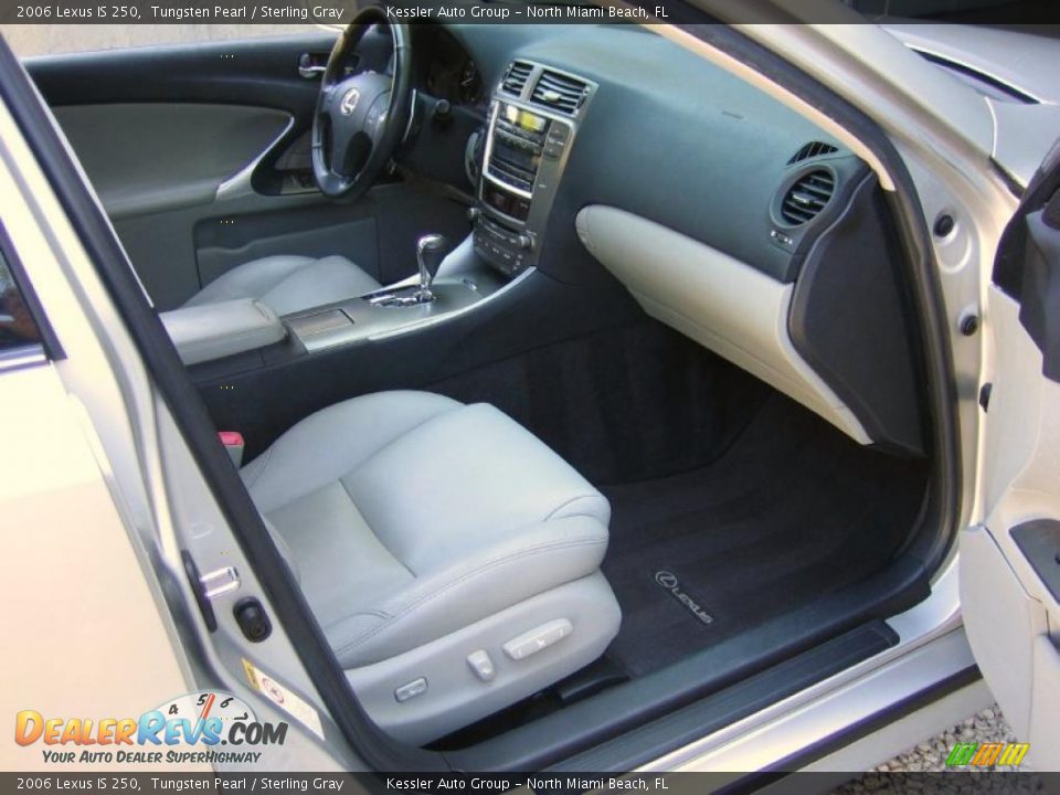 2006 Lexus IS 250 Tungsten Pearl / Sterling Gray Photo #20