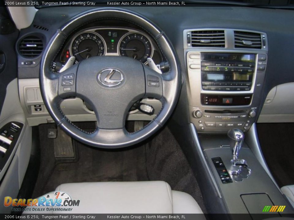 2006 Lexus IS 250 Tungsten Pearl / Sterling Gray Photo #21