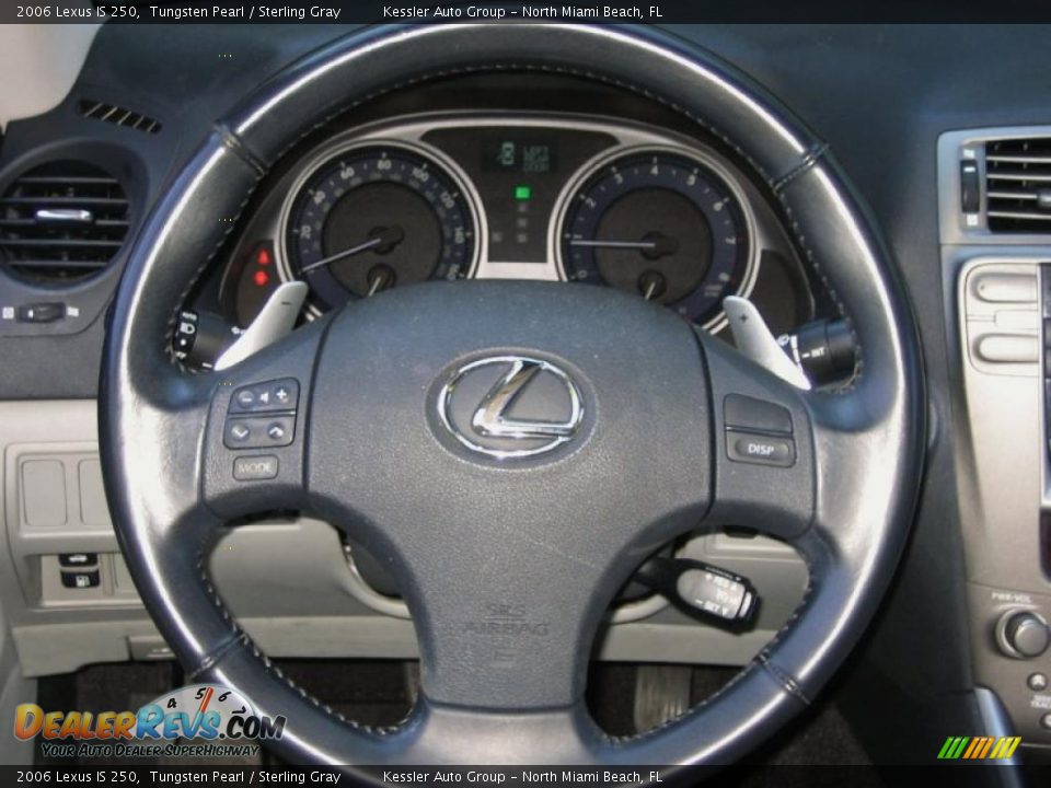 2006 Lexus IS 250 Tungsten Pearl / Sterling Gray Photo #22