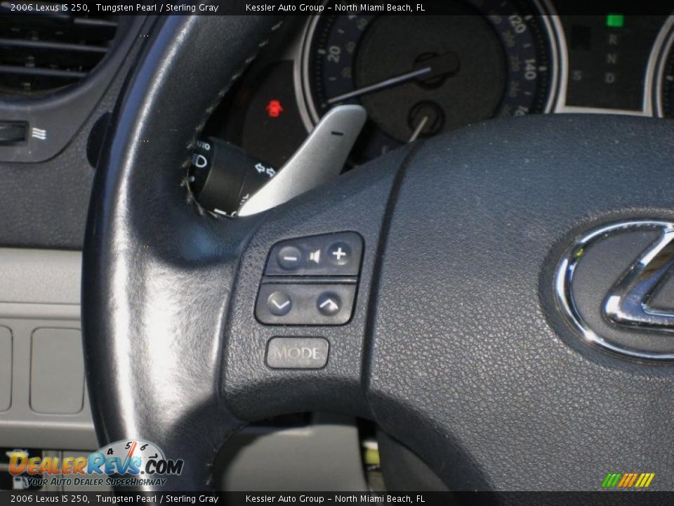 2006 Lexus IS 250 Tungsten Pearl / Sterling Gray Photo #23